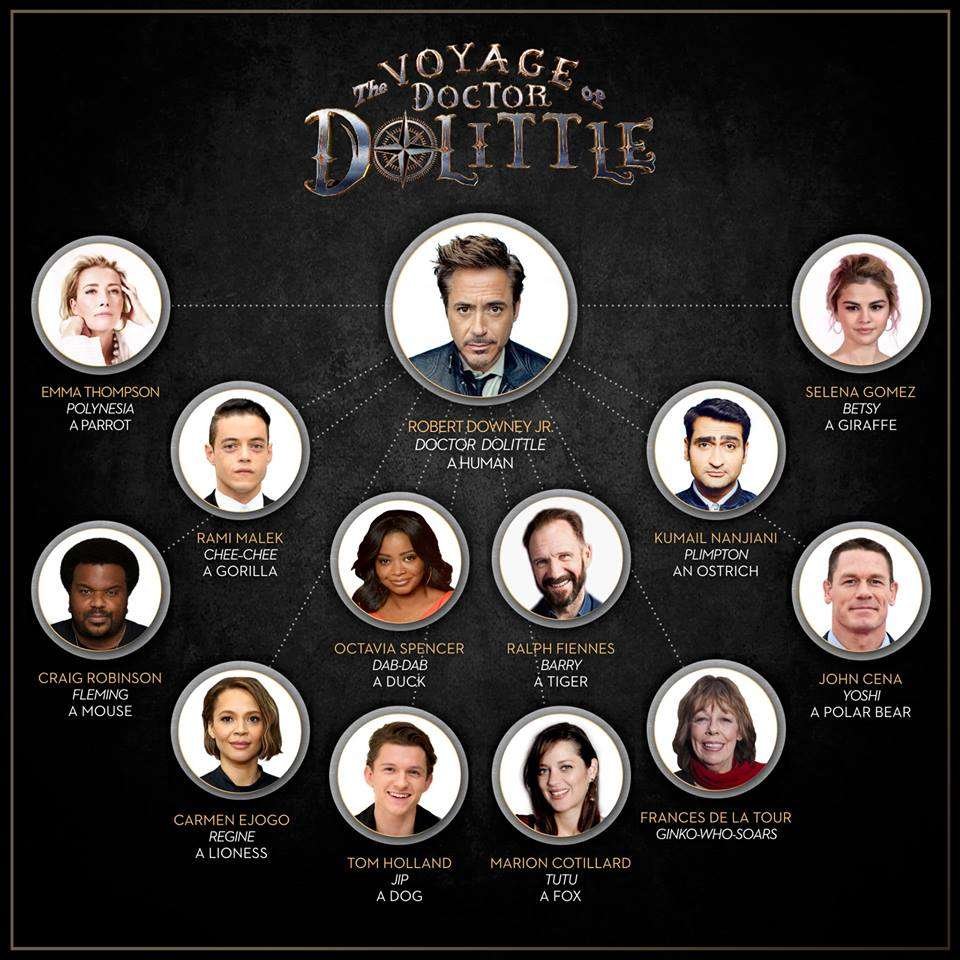 le voyage du docteur dolittle affiche