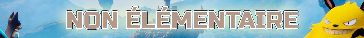 Bandeau type pal non elementaire