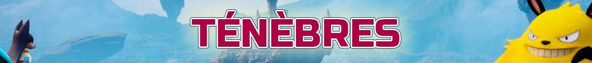 Bandeau type pal ténèbres