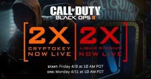 Week-end Double Cryptokeys sur Black Ops 3