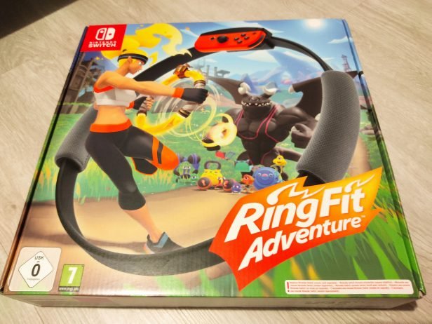 Ring Fit Adventure boîte de jeu