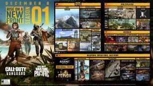 Saison 1 de Call of Duty Vanguard / Warzone Pacific : le programme officiel