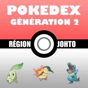 Liste Pokémon : Génération 2 (le Pokedex)