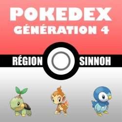 Liste Pokémon : Génération 4 (le Pokedex)