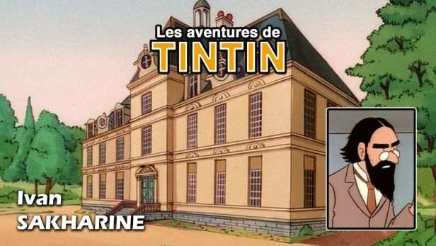 dessin-animÃ©-Tintin-Sakharine