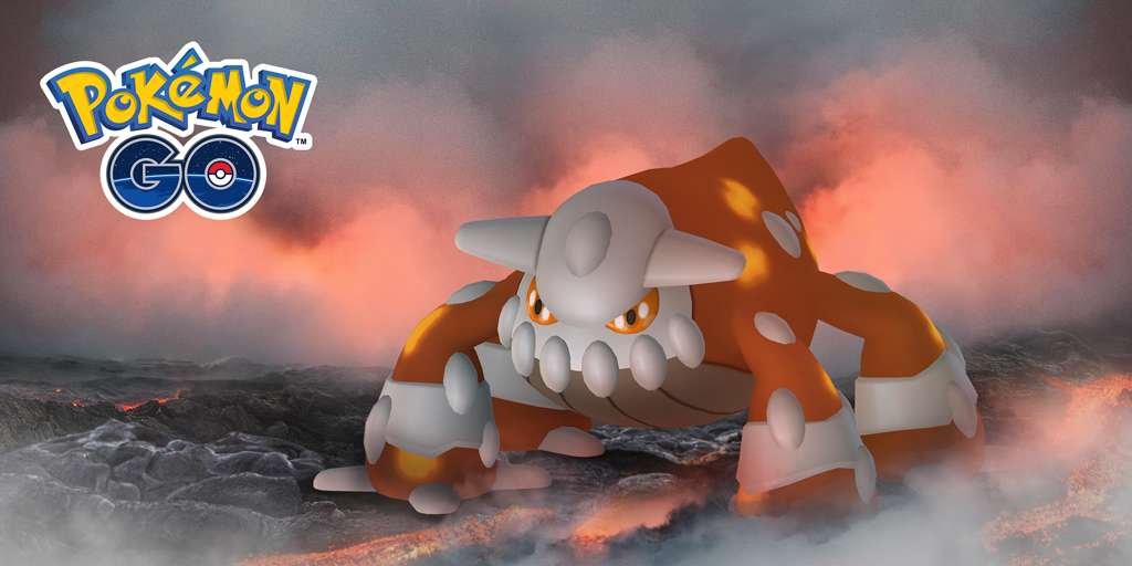 Pokemon Légendaire Heatran sur Pokémon Go